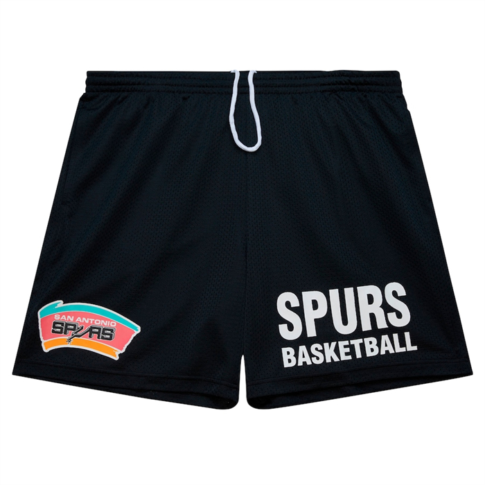 Pantalone San Antonio Spurs Mitchell & Ness Hardwood Classics Negro